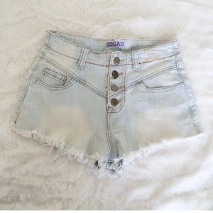 Sugar Magnolia High Waisted Shorts